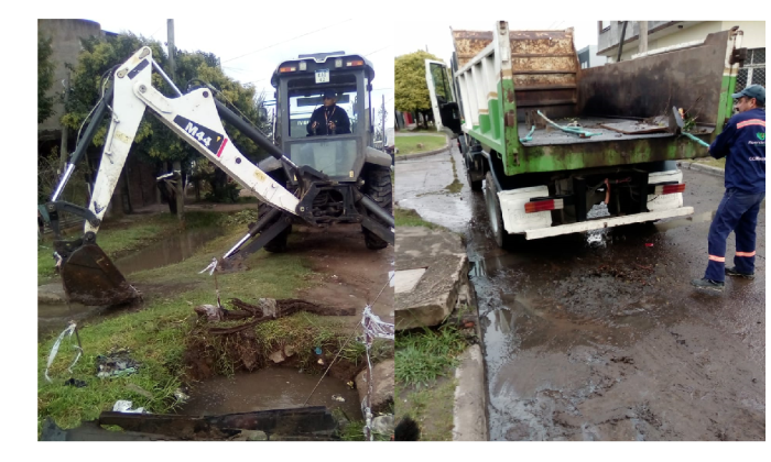 Florencio Varela: Cuadrillas efectuaron operativos tras la tormenta